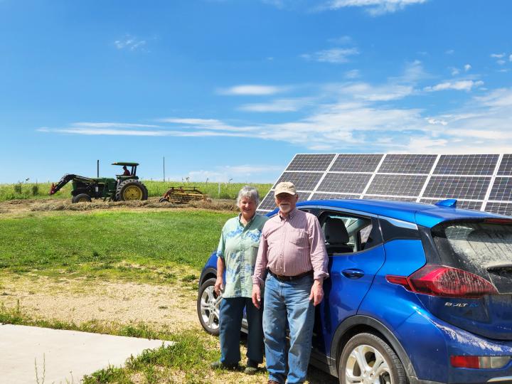 solar power on conservation easement land