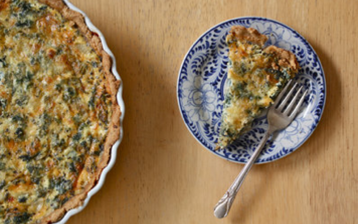 Nettle tart photo