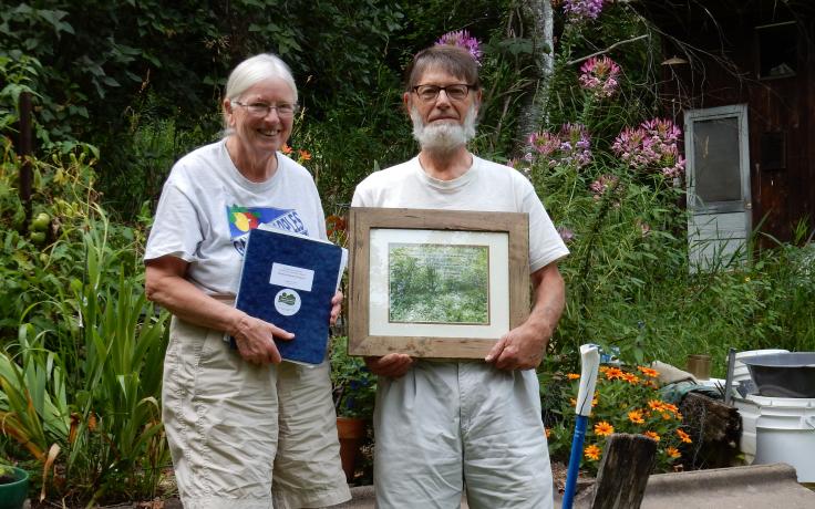 Ellen Brooks and Dave Hackett 